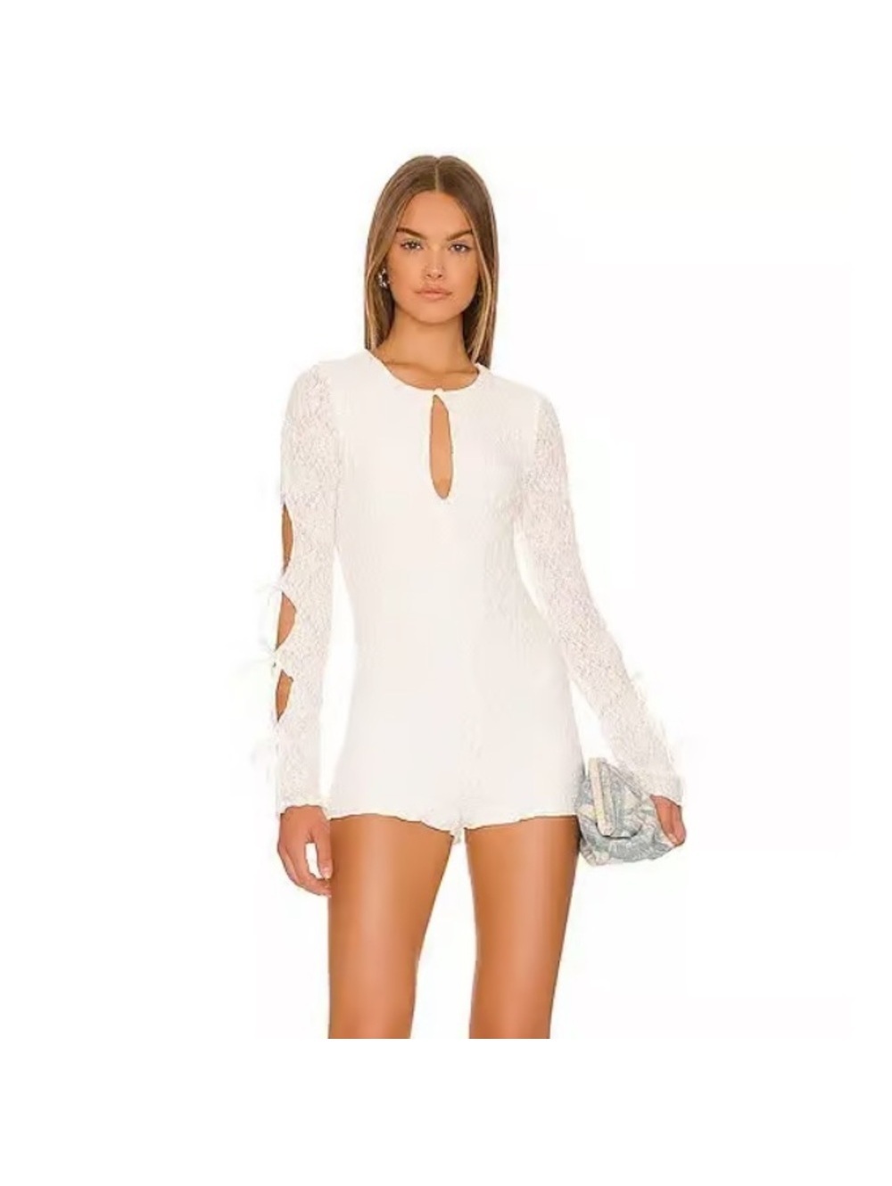 Tularosa Dianne Romper white xs nwot